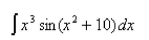 Use a table of integrals to evaluate the integral.  