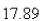 The region   is represented below.Find the area of this region to two decimal places.Select the correct Answer   A)    B)    C)    D)    E)   