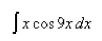 Evaluate the indefinite integral.  