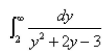 Evaluate the integral.  