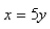 Find the volume of the solid obtained by rotating the region bounded by   and   about the  