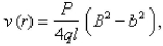 The velocity v of blood that flows in a blood vessel with radius   nd length   at a distance   from the central axis is   where   is the pressure difference between the ends of the vessel and   is the viscosity of the blood.Find the average velocity   over the interval  