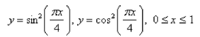 Use the Midpoint Rule with   to approximate the area of the region bounded by the given curves.  