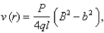 The velocity v of blood that flows in a blood vessel with radius   and length   at a distance   from the central axis is   where   is the pressure difference between the ends of the vessel and   is the viscosity of the blood.Find the average velocity   over the interval  