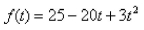 Find the number(s)   such that the average value of the function   on the interval   is equal to  