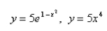 Select the correct Answer for each question. -Graph the region between the curves and use your calculator to compute the area correct to five decimal places.   A) 18.3008 B) 3.66016 C) 91.504 D) 3.141257 E) 12.08127