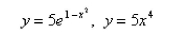 Graph the region between the curves and use your calculator to compute the area correct to five decimal places.Select the correct Answer   A) 12.08127 B) 91.504 C) 3.141257 D) 3.66016 E) 18.3008