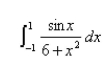 Evaluate the definite integral.  