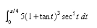 Evaluate the integral.  