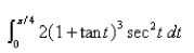 Evaluate the integral.  