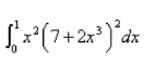 Evaluate the integral.  