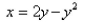 Select the correct Answer: for each question. -The area of the region that lies to the right of the y-axis and to the left of the parabola   (the shaded region in the figure)  is given by the integral   Find the area..   A)    B)    C)    D)    E)   