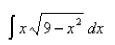 Select the correct Answer: for each question. -Find the integral using an appropriate trigonometric substitution.   A)    B)    C)    D)   