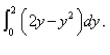 Select the correct Answer for each question. -The area of the region that lies to the right of the y-axis and to the left of the parabola   (the shaded region in the figure)  is given by the integral   Find the area..   A)    B)    C)    D)    E)   
