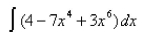 Select the correct Answer for each question. -Find the indefinite integral.   A)    B)    C)    D)   