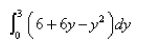 Evaluate the integral.  