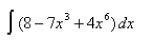 Find the indefinite integral.  