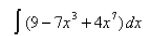 Find the indefinite integral.  