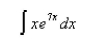 Find the integral.  