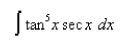 Find the integral.  
