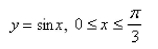 Find the area of the region that lies beneath the given curve.Select the correct Answer   A) 1.500 B) 1.450 C) -0.500 D) - 1.500 E) 0.500