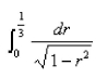 Evaluate the integral.  