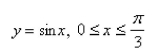 Find the area of the region that lies beneath the given curve.  