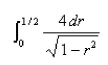 Evaluate the integral.  