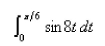 Evaluate the definite integral.  