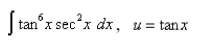 Find the integral using the indicated substitution.  