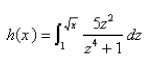 Use Part 1 of the Fundamental Theorem of Calculus to find the derivative of the function.Select the correct Answer   A)    B)    C)    D)    E) none of these