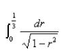 Evaluate the integral.Select the correct Answer   A)    B)    C)    D)    E)   