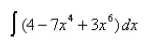 Find the indefinite integral.  