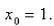 Use Newton's method to approximate the zero of   between   and   using   Continue until two successive approximations differ by less than 0.00001.