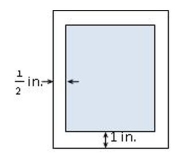 Select the correct Answer for each question. -A production editor decided that a promotional flyer should have a 1-in.margin at the top and the bottom, and a   margin on each side.The editor further stipulated that the flyer should have an area of   Determine the dimensions of the flyer that will result in the maximum printed area on the flyer.   A)    B)    C)    D)   