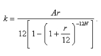 Select the correct Answer for each question. -The size of the monthly repayment   that amortizes a loan of   dollars in   years at an interest rate of   per year, compounded monthly, on the unpaid balance is given by   The value of   can be found by performing the iteration   A family secured a loan of $360,000 from a bank to finance the purchase of a house.They have agreed to repay the loan in equal monthly installments of $2476 over 25 years.Find the interest rate on this loan.Round the rate to one decimal place. A) 8.7% B) 7.7% C) 6.7% D) 5.7%