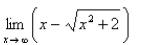 Evaluate the limit.Select the correct Answer   A)    B) 1 C) 0 D) 2