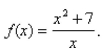 Find the slant asymptote of the function   Select the correct Answer A)    B)    C)    D)    E)   