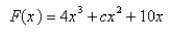 For what values of c does the curve have maximum and minimum points?  