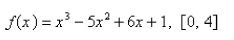 Verify that the function satisfies the three hypotheses of Rolle's Theorem on the given interval.Then find all numbers c that satisfy the conclusion of Rolle's Theorem.  