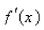The graph of the derivative   of a continuous function f is shown.On what intervals is   decreasing?   .
