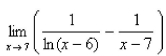 Evaluate the limit   using l'Hôpital's Rule.Select the correct Answer A)    B)    C)    D)   