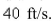 A baseball diamond is a square with side 90 ft.A ba   tter hits the ball and runs toward first base with a speed of   At what rate is his distance from second base decreasing when he is halfway to first base? Round the result to the nearest hundredth.