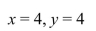 Find the rate of change of   with respect to x at the given values of   and      