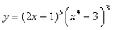 Use logarithmic differentiation to find the derivative of the function.  