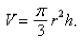 The volume of a right circular cone of radius   and height   is   Suppose that the radius and height of the cone are changing with respect to time   a.Find a relationship between   b.At a certain instant of time, the radius and height of the cone are 12 in.and 13 in.and are increasing at the rate of 0.2 in./sec and 0.5 in./sec, respectively.How fast is the volume of the cone increasing?