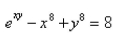 Select the correct Answer: for each question. -Find   by implicit differentiation.   A)    B)    C)    D)   