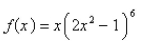 Find the second derivative of the function.  