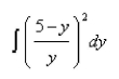 Evaluate the integral.  