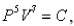 In an adiabatic process (one in which no heat transfer takes place), the pressure   and volume V   of an ideal gas such as oxygen satisfy the equation   where   is a constant.Suppose that at a certain instant of time, the volume of the gas is 2L, the pressure is 100 kPa, and the pressure is decreasing at the rate of 5 kPa/sec.Find the rate at which the volume is changing.